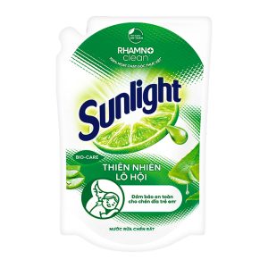 Nước rửa chén Sunlight thiên nhiên lô hội túi 1.9 lít