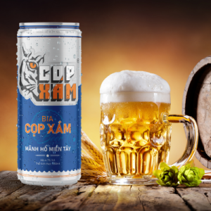 Bia Cọp Xám Lager Sleek